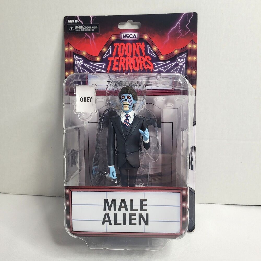 NECA Toony Terrors They Live Male Alien Figure